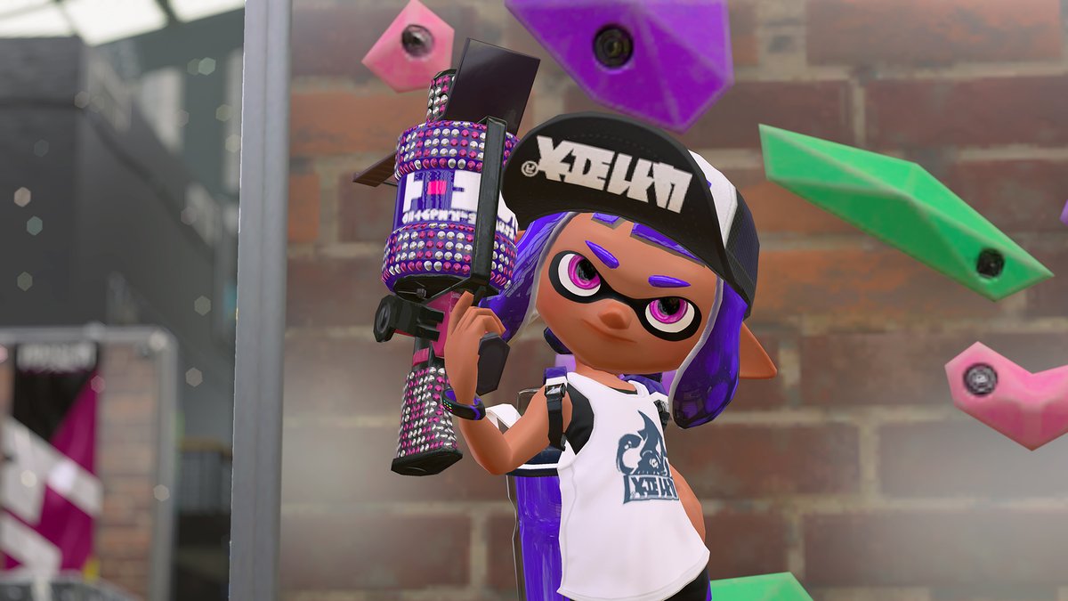 スプラトゥーン２ 新ブキ 52ガロンデコ 追加 カーリングボム ハイパープレッサー 搭載 With Balloons